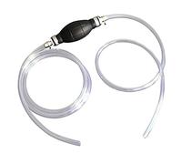 Goodtimera Poire D'amorcage Carburant Pompe, pour Voiture Siphon Pompe Manuelle Carburant Pompage Pompe Manuelle Carburant avec PVC Tube 1.2M+0.8M 10mm