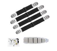 Goodtimes Clips élastiques pour housse de planche à repasser noir