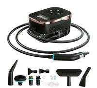 Goodtrust Nettoyeur vapeur portable pour le nettoyage, nettoyeur vapeur multifonction avec têtes de rechange pour la maison, la saleté, la graisse, le joint, le carrelage, le sol, la voiture