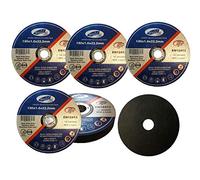 Goodway Lot de 10 disques à tronçonner professionnels pour meuleuse Flex, meuleuse à tronçonner et d'angle, en acier inoxydable, diamètre : 180 mm, épaisseur : 1,6 mm