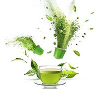 Goodwei BIO Capsules thé Matcha de qualité cérémonie compatibles avec Nespresso®* | 20 pièces | Thé vert biologique