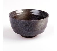 Goodwei Bol Matcha en Céramique | Bol à Thé Chawan Japonais pour Matcha, 180 ml (Goma)