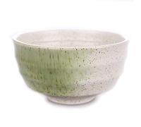 Goodwei Bol Matcha en Céramique | Bol à Thé Chawan Japonais pour Matcha, 180 ml (Shiro)