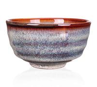 Goodwei Bol Matcha en Céramique | Bol à Thé Chawan Japonais pour Matcha, 180 ml (Uji)