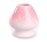 Goodwei Support de Fouet en Céramique "Chasentate"- Porte-Fouet Matcha | Accessoire Authentique de Cérémonie du Thé Japonais (Sakura)
