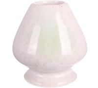 Goodwei Support de Fouet en Céramique "Chasentate"- Porte-Fouet Matcha | Accessoire Authentique de Cérémonie du Thé Japonais (Shiro)