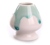 Goodwei Support de Fouet en Céramique "Chasentate"- Porte-Fouet Matcha | Accessoire Authentique de Cérémonie du Thé Japonais (Suiteki)