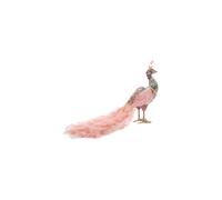 GOODWILL Figurine décorative Paradise Peacock 52cm rose/bleu rose