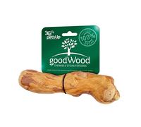 GOODWOOD - Os à mâcher M - Bois de café - pour chiens de taille moyenne - soin naturel des dents, prévient le tartre & maladies des gencives - 100% naturel & sans caféine - vegan - fait main & durable