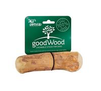 GOODWOOD - Os à mâcher S - Bois de café - pour Petits Chiens - Soin Naturel des Dents, prévient Le tartre & Les Maladies des gencives - 100% Naturel & sans caféine - Vegan - Fait Main & Durable