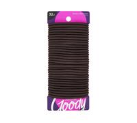 Goody Ouchless Goody Hair Ouchless lastiques tress s pour femmes 4 mm pour cheveux mi-longs bruns 32 unit s (lot de 1)