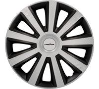 Goodyear 10623 Memphis Carbon Lot de 4 enjoliveurs de Voiture Noir/argenté 35 cm