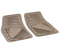 GoodYear 77099 77099: 2 Tapis de Sol Avant Haute qualité pour Voiture en Caoutchouc Marron - Taille Universelle, 2 Pcs: Marron