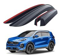 Goodyear Adhésif Déflecteurs d'air Compatible avec Kia Sportage SUV 2016-2022 QL - Déflecteur d'air, Fenêtre, Deflecteur pour Auto - Protection Soleil&Pluie - Installation Facile -4Pc