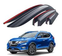Goodyear Adhésif Déflecteurs d'air Compatible avec Nissan X-Trail 2014-2022 (III) - Déflecteur d'air, Fenêtre, Deflecteur pour Auto - Protection Soleil&Pluie - Installation Facile - 6Pc