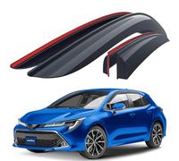 Goodyear Adhésif Déflecteurs d'air Compatible avec Toyota Corolla Hatchback 2018-2026 E21 (XII) - Déflecteur d'air, Fenêtre, Deflecteur pour Auto - Protection Soleil&Pluie - Installation Facile -4Pc