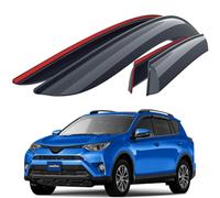 Goodyear Adhésif Déflecteurs d'air Compatible avec Toyota RAV4 2013-2019 IV - Déflecteur d'air, Fenêtre, Deflecteur pour Auto - Protection Soleil&Pluie - Installation Facile -4Pc