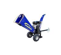 Goodyear - Broyeur de végétaux Thermique Professionnel 15 CV, Moteur Essence OHV 4T, capacité de Coupe Ø12 cm, démarrage électrique, pour Jardins Parcs et terrains arborés