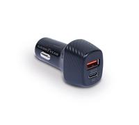 Goodyear Chargeur 1 USB Q,C 3,0 et 1 USB-C Pd 20 W, Recharge Rapide pour Téléphone Portable, Prise Allume-Cigare pour Voiture, 2 Ports USB, USB-C