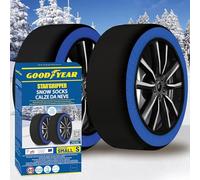 Chaussettes de neige GoodYear Star Gripper homologuées Italie EN 16662-1:2020 Deux chaînes à neige en tissu pour voiture. Snow Sock taille S