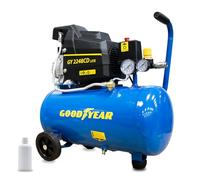 Goodyear - Compresseur 24L 2 CV, 165 L/min, 8 bar, moteur induction 230 V