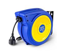 Goodyear Enrouleur de Câble Automatique 20 m x 3G2,5 mm² - Rallonge Rétractable H05VV-F, Puissance max. 3200 W, Enrouleur Industriel en Polypropylène