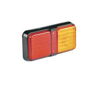 Goodyear - Feu arrière LED, feu arrière universel de voiture 12-30 V, multifonction (frein, clignotant, position, plaque d'immatriculation) IP65, montage facile