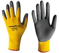 Goodyear - gants de travail taille 10 en nylon respirant avec mousse de latex à haute adhérence, parfaits pour une prise en main sûre et une protection professionnelle