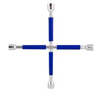 Goodyear GOD4012 Clé de roue fixe Croix, Argent