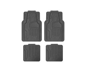 Goodyear GOD9017 Set de 4 Tapis en Caoutchouc America, Noir