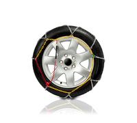 Goodyear Jeu de 2 Chaînes à Neige en Métal de 9 mm pour Voiture Taille 80 avec Tendeur Automatique Goodyear