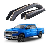 Goodyear Déflecteurs de fenêtre incassables pour Dodge RAM 1500 2019-2024 Crew Cab, protections contre la pluie, visières de fenêtre, accessoires de voiture, 4 pièces - GY003413LP