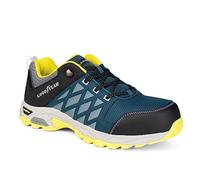 Goodyear Homme Metallfreie Arbeitssicherheit Trainer Mit Non Metallic Stoffkappe S1p SRA HRO, Jaune Pétrole, 41 EU