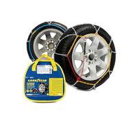Goodyear Jeu de 2 Chaînes à Neige en Métal de 9 mm pour Voiture Taille 70 avec Tendeur Automatique Goodyear