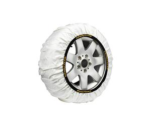 Goodyear Jeu de 2 Chaînes à Neige en Textile pour Voitures Goodyear Snow & Road Taille L
