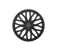 Goodyear Jeu de 4 enjoliveurs de 14 Pouces Modèle Silverstone Noir. Design Sportif pour s'harmoniser avec l'extérieur du véhicule. Construction Robuste et Durable.