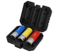 GOODYEAR Jeu de douilles 17/19/21 mm, 3 pièces