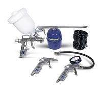 GOODYEAR - Kit air comprimé 5 accessoires pour Compresseurs d'air Pression 8 bar max Gonflage Soufflage Huilage Peinture