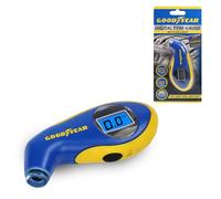 Goodyear Manomètre numérique pour pneus avec écran LCD | Mesure précise de 0 à 150 PSI | Compact et portable | Idéal pour les voitures, motos et vélos | Design durable et ergonomique