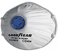 GOODYEAR Masque Respiratoire FFP2 avec Valve Mod G122/IN92V Travail Original