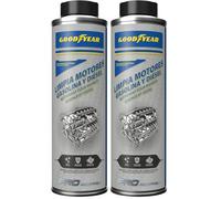Goodyear Nettoyants pour Moteurs Essence et Diesel Engine Flush Pro Additives. Additif pour Huile Moteur 300 ML (Lot de 2)