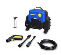 Goodyear - Nettoyeur Haute Pression Électrique 1400W, 105 Bars, Débit 408 L/h, Machine à Laver à Pression pour Nettoyage de Voiture, Jardin et Terrasse, avec Lance Réglable et Buse Turbo