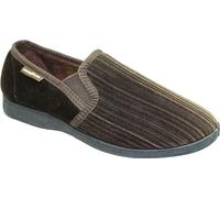 Goodyear - Pantoufles pour homme "Calder", aiguilletée GS311 (43 EU) (Marron)
