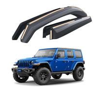 Goodyear pour Canal Déflecteurs d'air Compatible avec Jeep Wrangler 2018-2026 IV (JL) - Déflecteur d'air, Fenêtre, Deflecteur pour Auto - Protection Soleil&Pluie - Installation Facile -4Pc