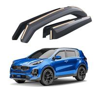 Goodyear pour Canal Déflecteurs d'air Compatible avec Kia Sportage SUV 2016-2022 QL - Déflecteur d'air, Fenêtre, Deflecteur pour Auto - Protection Soleil&Pluie - Installation Facile -4Pc