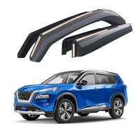 Goodyear pour Canal Déflecteurs d'air Compatible avec Nissan X-Trail 2022-2026 (IV) - Déflecteur d'air, Fenêtre, Deflecteur pour Auto - Protection Soleil&Pluie - Installation Facile -4Pc