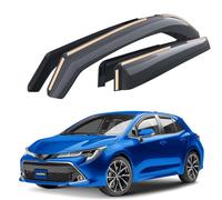 Goodyear pour Canal Déflecteurs d'air Compatible avec Toyota Corolla Hatchback 2018-2026 E21 (XII)-Déflecteur d'air, Fenêtre, Deflecteur pour Auto -Protection Soleil&Pluie - Installation Facile -4Pc