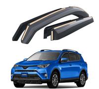 Goodyear pour Canal Déflecteurs d'air Compatible avec Toyota RAV4 2013-2018 (MK4)- Déflecteur d'air, Fenêtre, Deflecteur pour Auto - Protection Soleil&Pluie - Installation Facile -4Pc
