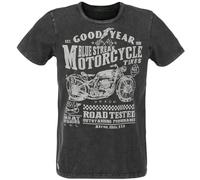 GoodYear Shelburne Homme T-Shirt Manches Courtes Noir XXL 100% Coton Regular/Coupe Standard