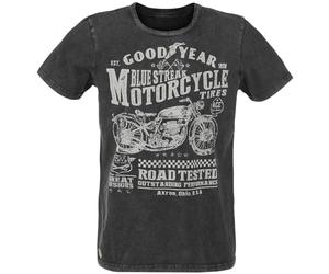 GoodYear Shelburne Homme T-Shirt Manches Courtes Noir XXL 100% Coton Regular/Coupe Standard